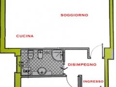 SANREMO large two-room apartment with balcony - 3