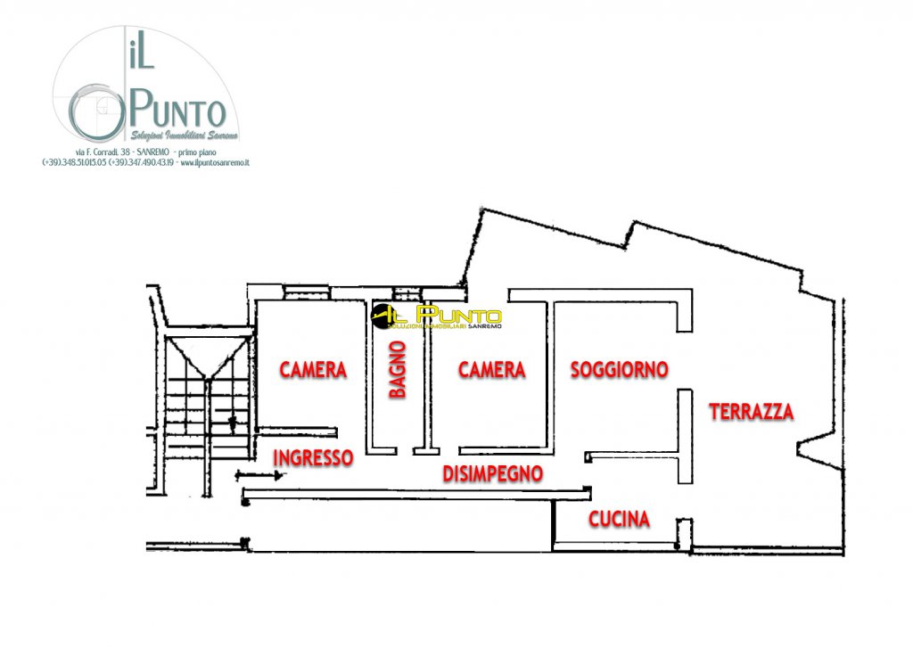 Penthouse/Last floor for sale  via Galileo Galilei 425, Sanremo, locality Borgo Opaco/Tinasso/Martiri street high